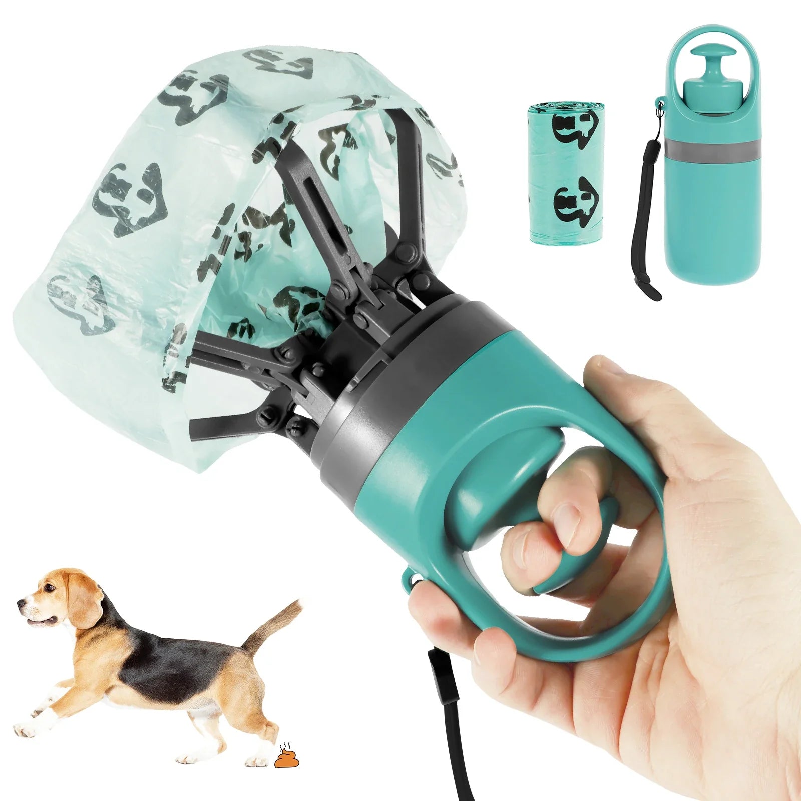 Portable Dog Poop Scooper Set