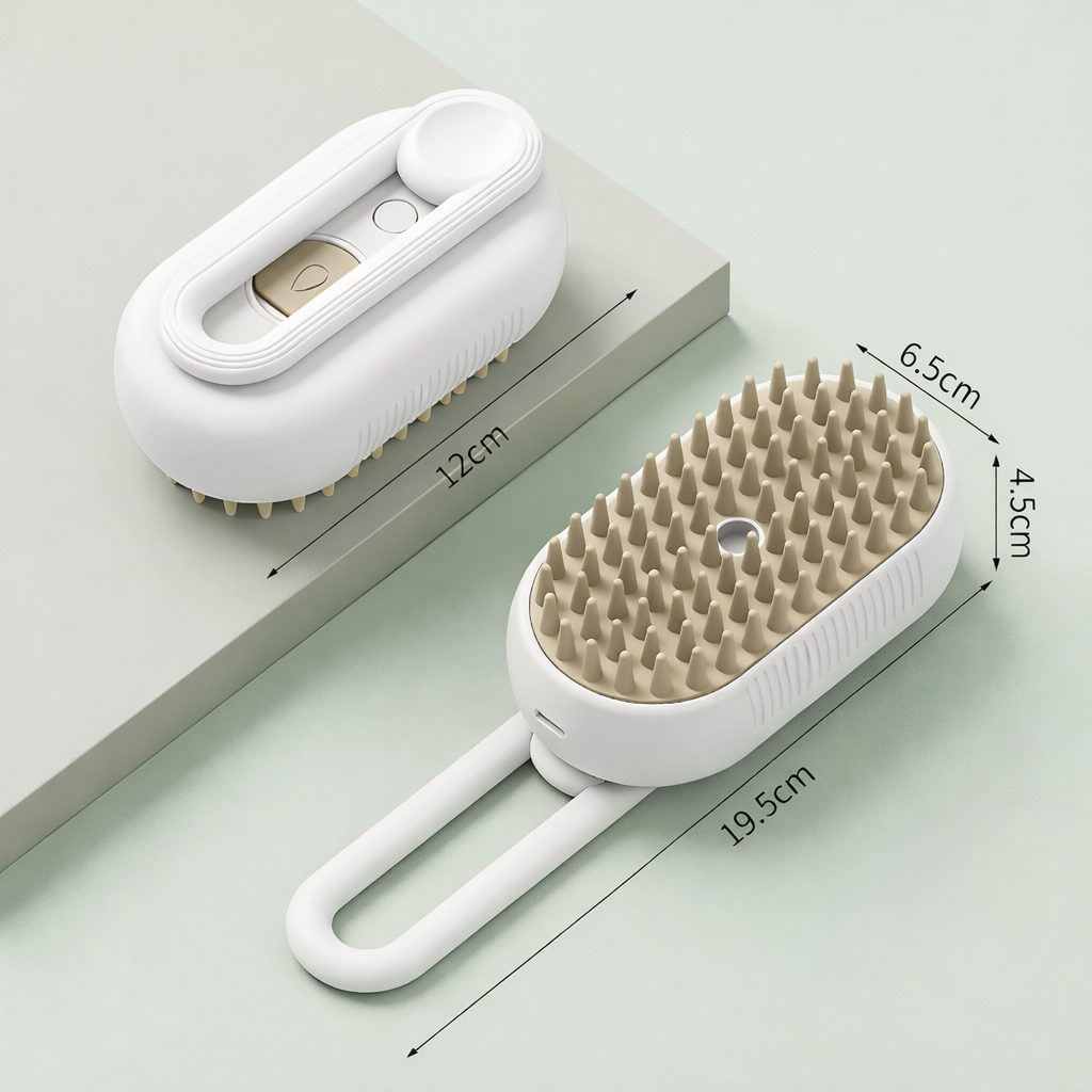 3-in-1 Steamy Pet Brush
