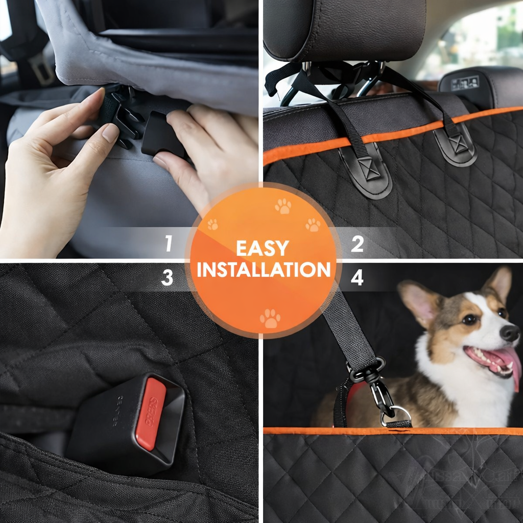 Non-Slip Dog Car Seat Cover