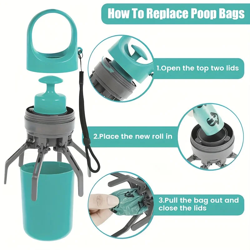 Portable Dog Poop Scooper Set