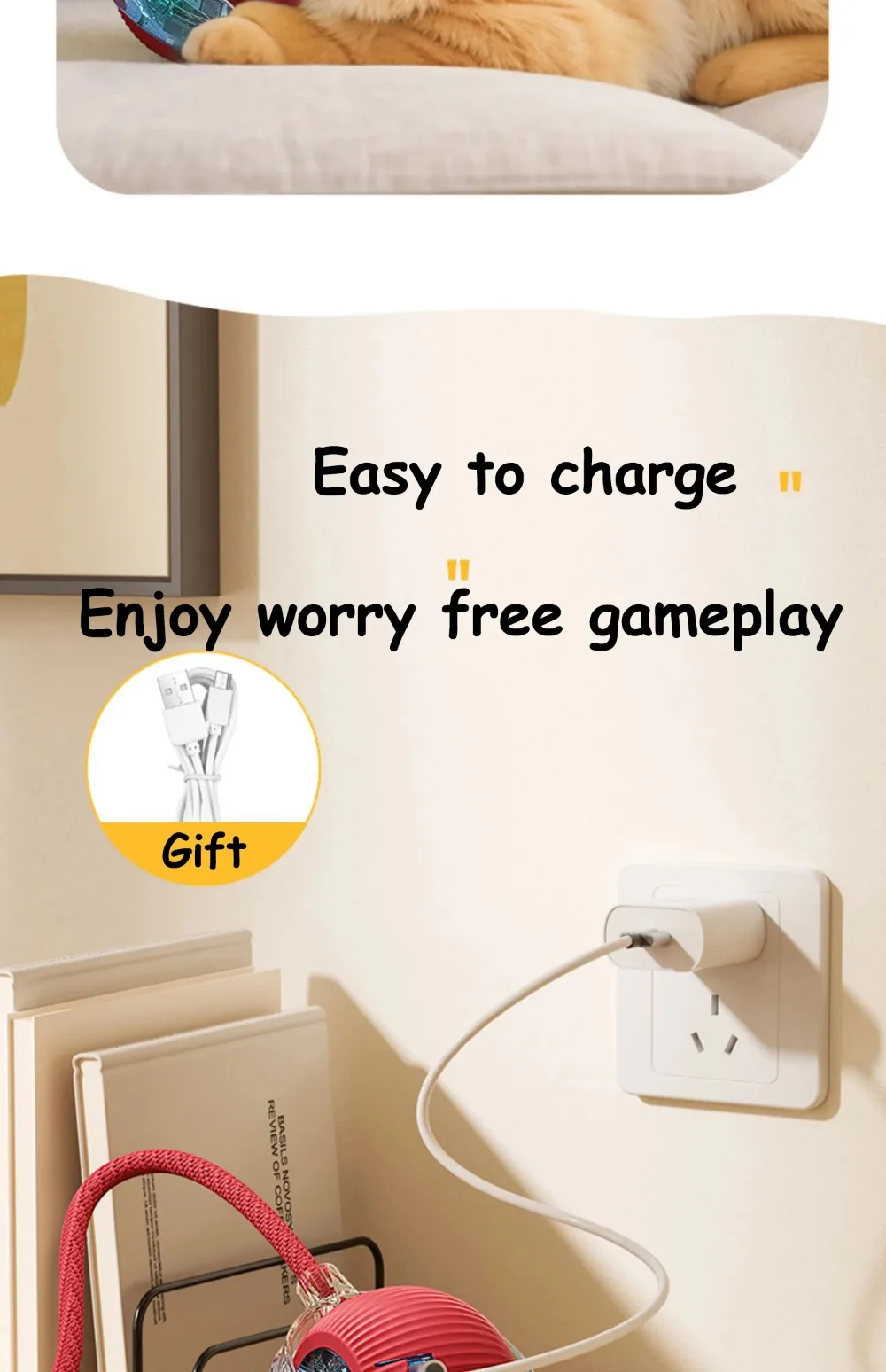 Smart Interactive Cat & Dog Toy